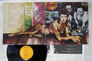 David Bowie Diamond Dogs Rca Rvp - 6130 Japan Vinyl Lp