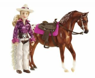 Breyer Model Horses Kaitlyn Cowgirl - Rider For Breyer Classics Toy Horses 61053