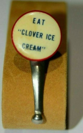Vintage Clover Ice Cream Pencil Topper