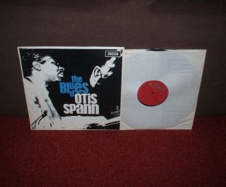 Otis Spann The Blues Of.  Lp 1964 Decca Mono 1st Press Earliest Ever