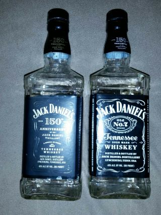 2 Jack Daniels 150th Anniversary Limited Edition Bottles 2