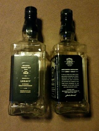 2 Jack Daniels 150th Anniversary Limited Edition Bottles 4
