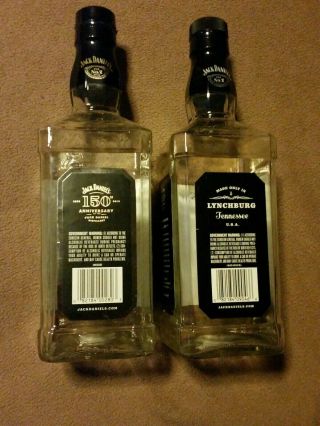 2 Jack Daniels 150th Anniversary Limited Edition Bottles 5