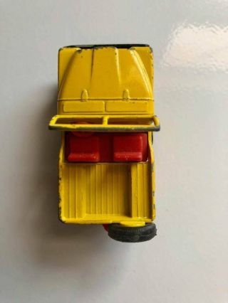 Vintage Lesney Matchbox Jeep No 72 Diecast Made In England