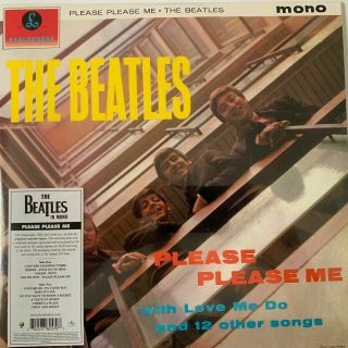 Please Please Me [mono Vinyl] By The Beatles (vinyl,  1973)