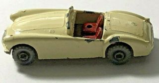 Vintage Mg A Sports Car No 19 Lesney England Gray Tires Matchbox Moko No Driver