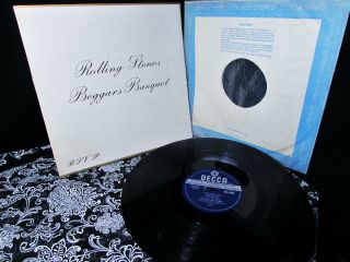 Unboxed 1968 Uk Decca Rolling Stones Beggars Banquet " Devils Sympathy "