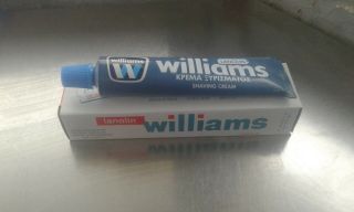 Williams Shaving Cream With Lanolin Vintage 40gr Nos