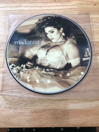 Madonna Rare Like A Virgin Picture Disc Vinyl Album