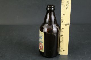 Vintage Utica Club Pilsener Beer Paper Label Amber Bottle 12 OZ NY 424 2