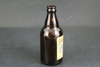 Vintage Utica Club Pilsener Beer Paper Label Amber Bottle 12 OZ NY 424 3