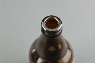 Vintage Utica Club Pilsener Beer Paper Label Amber Bottle 12 OZ NY 424 4