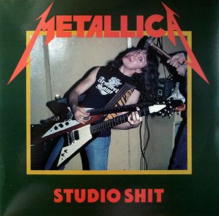 Metallica - Studio Shit - White Vinyl Lp - Near Inside And Out.