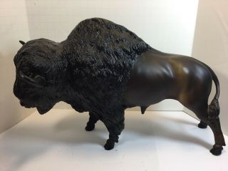 Breyer Dark Brown American Bison Buffalo Figure