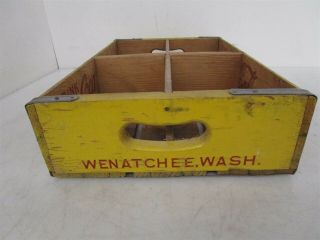 Vintage Wooden Coke Crate Coca - Cola Carry Tray 2