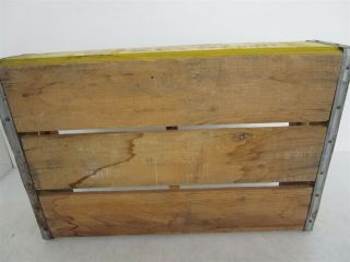 Vintage Wooden Coke Crate Coca - Cola Carry Tray 7