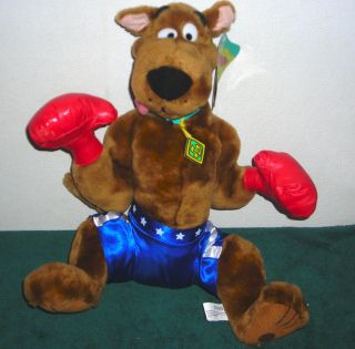 Cartoon Network Hanna Barbera Scooby Doo Rocky Boxer 14 " Plush Toy