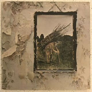Led Zeppelin Iv Zoso 1971 Vinyl Lp Atlantic Records Ksd 19129 Gatefold
