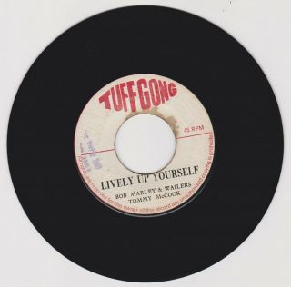 Tuff Gong/ Lively Up Yourself - Bob Marley & Wailers (71 Reggae Roots 7 ")