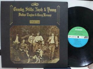 Crosby,  Stills,  Nash & Neil Young / Deja Vu,  Rare Japan Orig.  1st Press Lp Nm