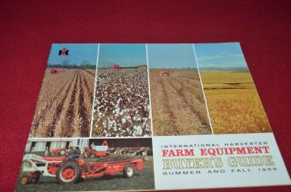 International Harvester Buyers Guide For 1966 Dealer 