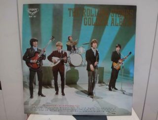 THE ROLLING STONES / GOLDEN ALBUM,  RARE JAPAN ONLY LONDON 1966 ORIG.  LP GF EX, 4