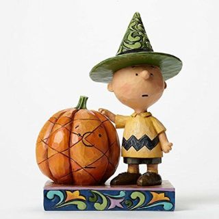 Jim Shore Peanuts Charlie Brown Figurine 4045889 Halloween Retired