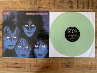 Rare Kiss Creatures Of The Night Glow In The Dark Vinyl 1995