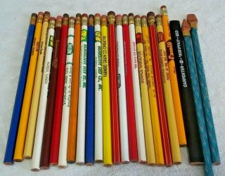 24 Vintage Seed & Agriculture Pencils Cargill Gsc Bo - Jac Monsanto