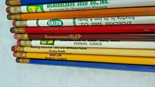 24 Vintage Seed & Agriculture Pencils Cargill GSC Bo - Jac Monsanto 3