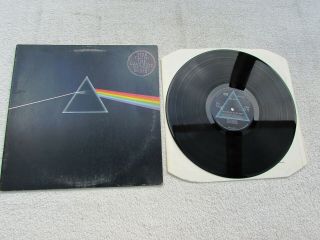 Pink Floyd Lp Dark Side Of The Moon Uk Harvest 1973 Early Press A - 3 B - 3 Nm Vinyl