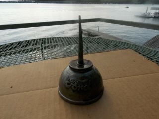 Antique Ford Oil Can Thumb Oiler Pat.  April 1902