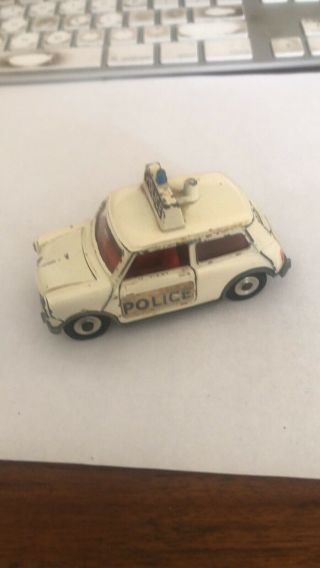Dinky Toys Police Mini Cooper.