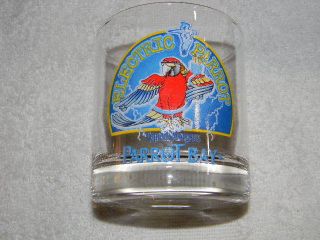 Captain Morgan - Electric Parrot - Parrot Bay - Rum - Glass - Great Design On Front