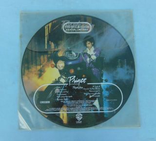 Prince Purple Rain Lp Mega Rare Mexican Picture Disc Exclusive Mexico Released