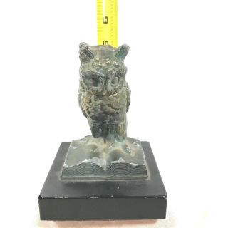 Antiques Brass Owl From Mid - Century " Owl 