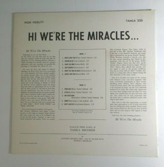 THE MIRACLES 