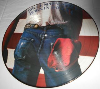 Bruce Springsteen Born In The Usa Picture Disc 1984 12 Track Lp 1st
