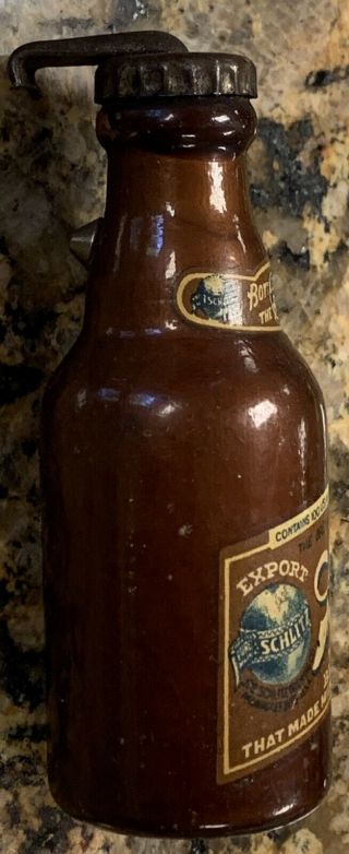 1920’s - 30’s Schlitz Beer Bottle Cap Lifter 3.  75” Tall 2