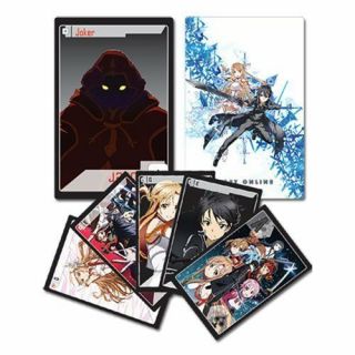 Playing Cards Sword Art Online Anime Manga Art Game Collectible