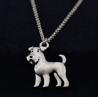 Petite Foxie Wire Fox Terrier,  Terrier Irish Terrier Pendant Necklace Welsh Dog