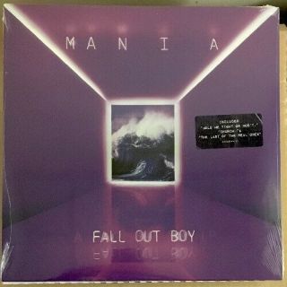 Fall Out Boy - Mania Lp [vinyl New] Black Record Album Champion,