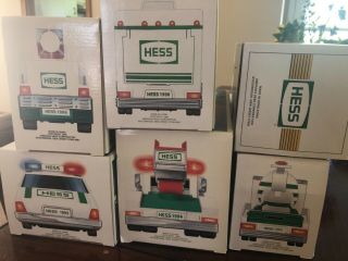 1983,  1993,  1994,  1995,  1996,  1998 Hess Truck Toys