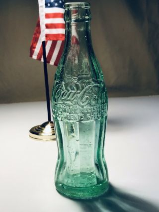 YAZOO CITY MISS (Mississippi) Patent 1923 Coca Cola Hobbleskirt Soda Coke Bottle 4
