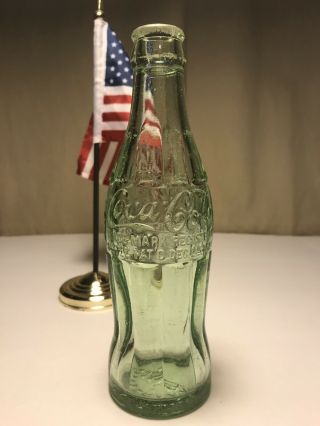 1923 Coca - Cola Hobbleskirt Coke " R " Bottle - Ackerman,  Mississippi