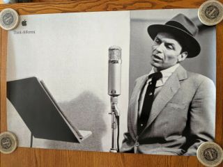 Apple Think Different Poster - Frank Sinatra - 24 X 36 In / 61 X 91