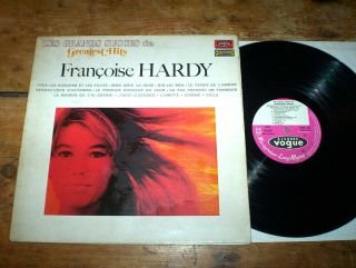 Francoise Hardy Greatest Hits Orig Peters International France Press 1977 Lp Vg,