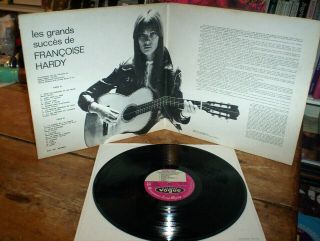 FRANCOISE HARDY greatest hits ORIG Peters International FRANCE press 1977 LP VG, 2