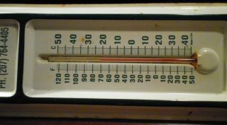 Vintage John Deere Thermometer F.  B.  Harmon Co Inc Presque Isle Maine 7