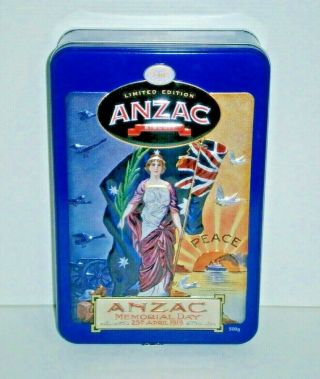 T1914 Anzac Biscuit Commemorating 100 Years Limited Edition 500g Empty 2019